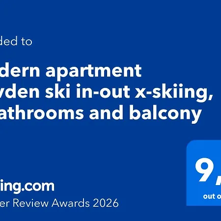 Apartman Modern In-out X-skiing, 2 Bathrooms And Balcony